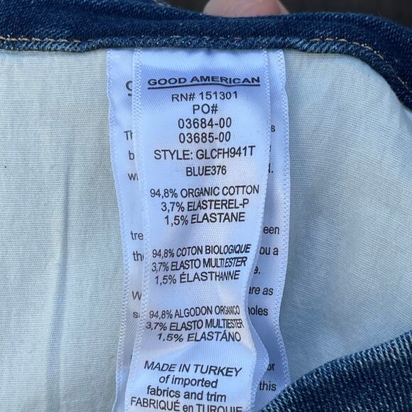 Good American • Good Legs Crop Blue376 - Picture 8 of 8